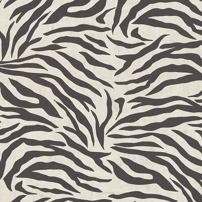EXOTISCH ZEBRAPRINT BEHANG | Dierenhuid - Zwart Wit - A.S. Création Anna D'Andrea