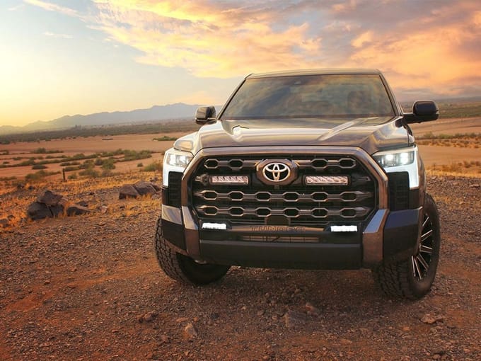 Grille Kit - Lazer - Triple-R 850 - Set - Toyota - Tundra - Platinum - 2022+
