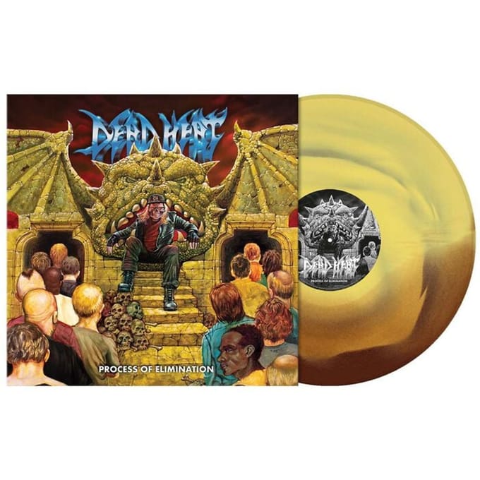 Dead Heat - Process of Elimination (yellow & brown merged vinyl)