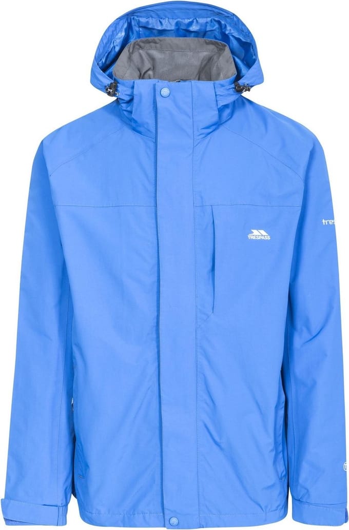 Trespass regenjas Edwards II - Herenjas TP75 Blauw
