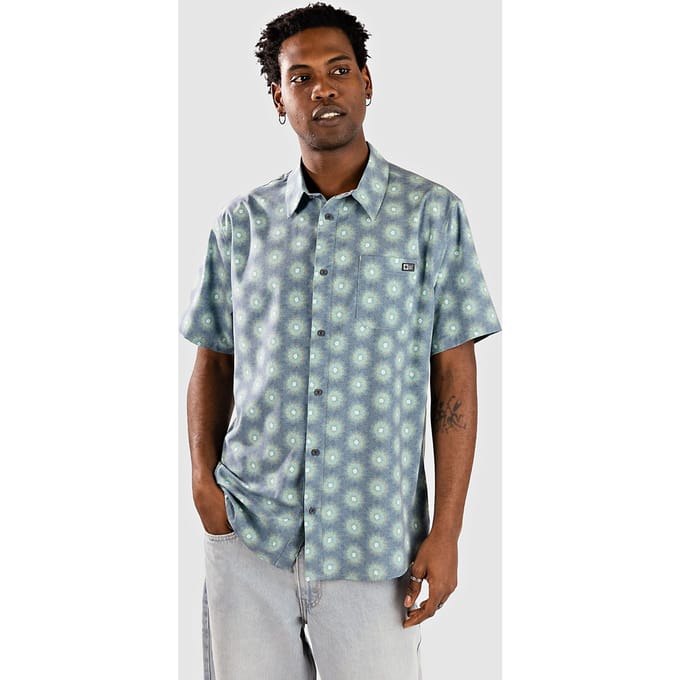 Salty Crew Drifter Uv Button Up Shirt zwart