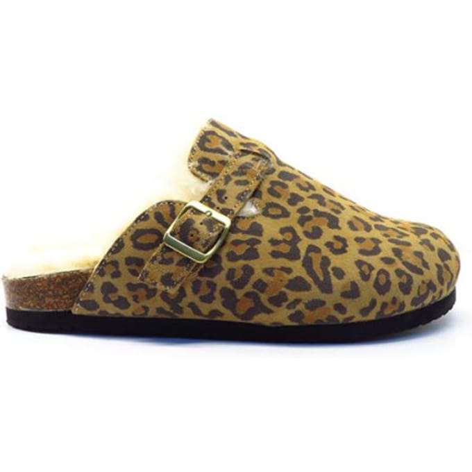 Shoecolate vacht slipper suede 8.25.55.030 Panter