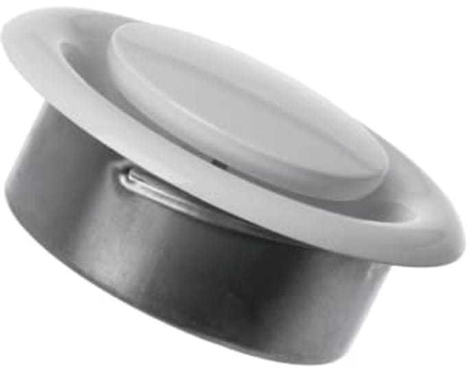 Rond Ventilatieventiel 125mm - Verstelbare Schijfklep voor Optimale Luchtstroom