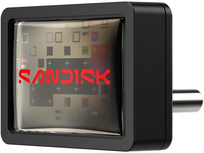 SANDISK - USB-C Stick - Extreme Fit - USB-C - 300MB/s leessnelheid - 64GB