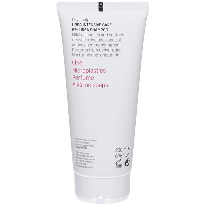 Eubos Dry Skin Shampoo Urea 5% Parfumvrij 200ml