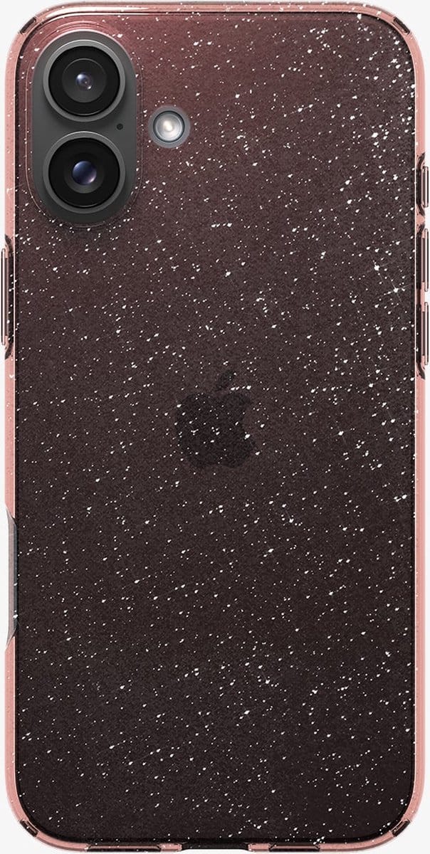Spigen Liquid Crystal Glitter - Rose Quartz - iPhone 16