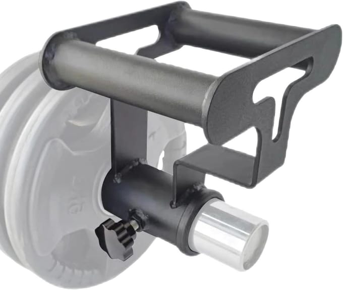 Landmijn Attachment - Home Gym Tool - Kracht Training - Stevige Constructie - 20 x 14 cm - Zwart