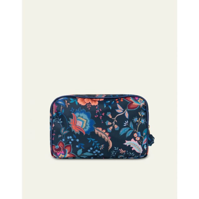 Oilily Chloe - Toilettas - Dames - Ritssluiting - Waterdicht - Blauw - One size