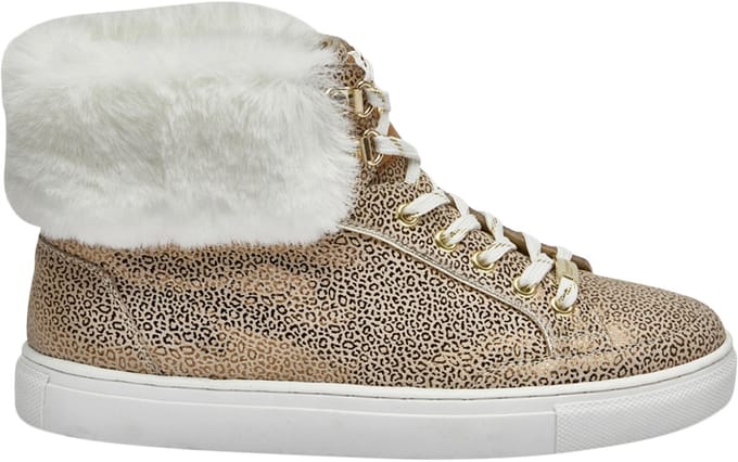Roadster leren sneakers