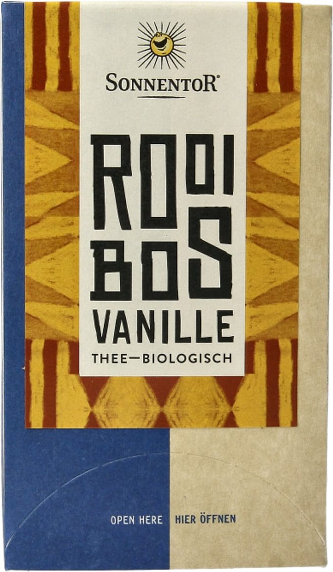 Sonnentor Rooibos & vanille bio 18 Stuks