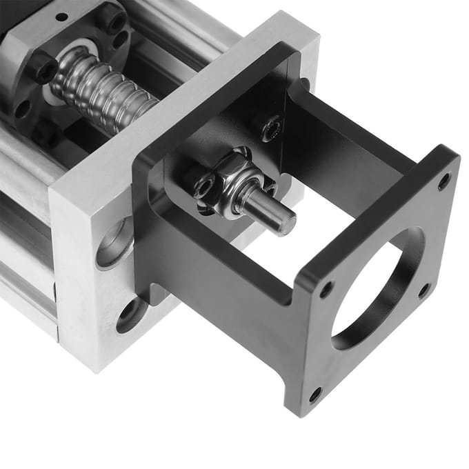 1 st Hoge Nauwkeurigheid Handmatige Schuiftafel Kogelomloopspindel Lineaire Stage Schuif Slag 100 mm 3,9 inch