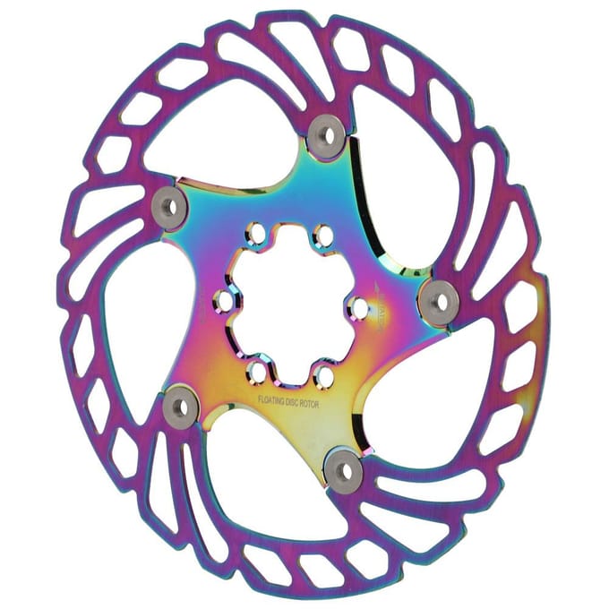 Disques de Frein à Disque pour Vélo 6 Trous Accessoire de Cyclisme pour Vélo de Montagne Couleur Plaqué 160MM