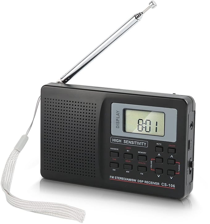OmGoods - Dailygoody - Draagbare Digitale Am FM-radio