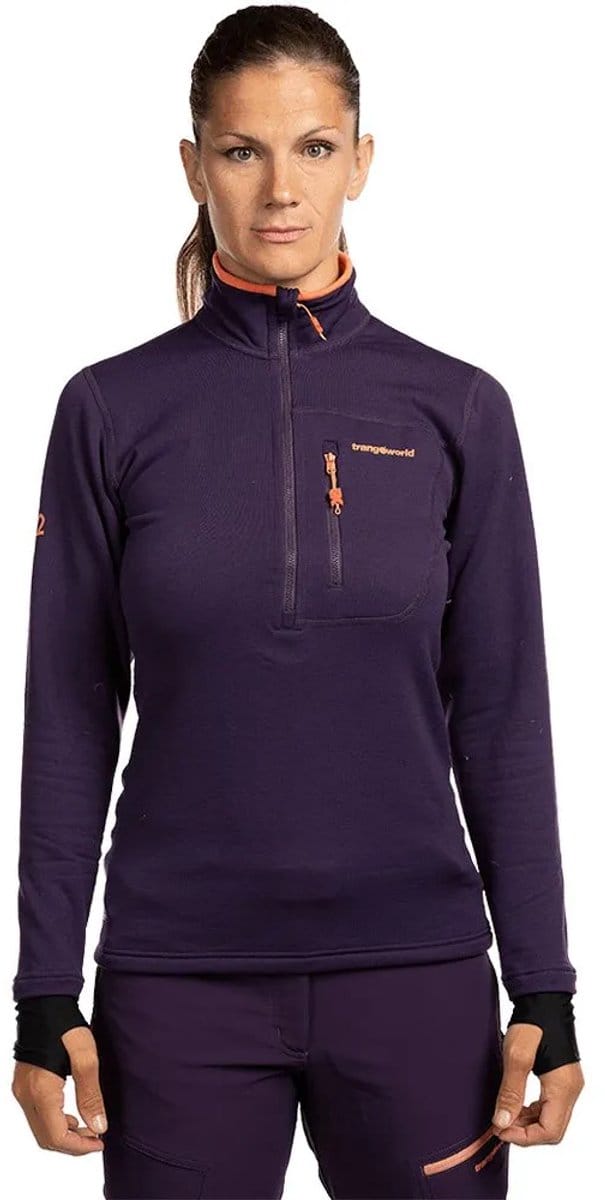 Trangoworld Trx2 Stretch Pro Fleece Paars S Vrouw