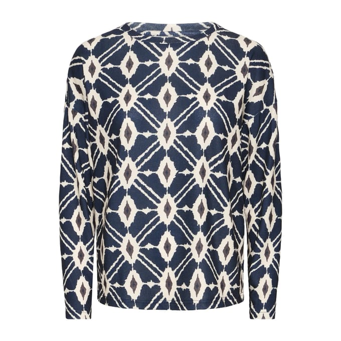 Dames-T-shirt met lange mouwen b.young Pieta Aop