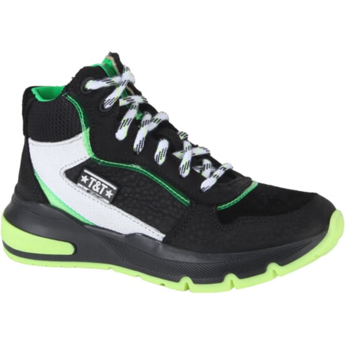 Track Style 324848-589W2 jongens veterboots maat 28 zwart