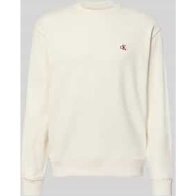 Sweatshirt van puur katoen