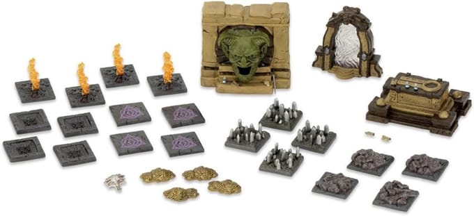 Dungeons & Dragons Set - Miniaturen Set - Tafelspel - Voorgeschilderde Figuren - Niet gespecificeerd - Multicolor