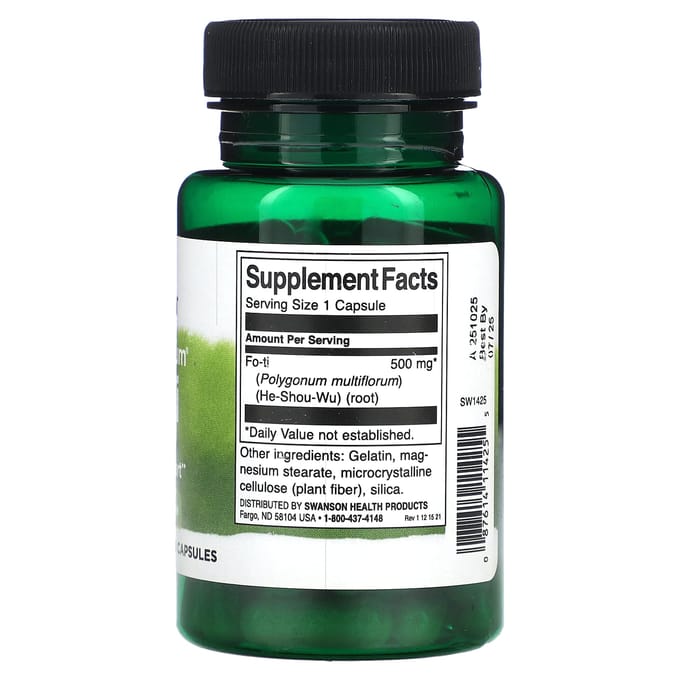Full Spectrum® Fo-Ti, 500 mg, 60 Capsules