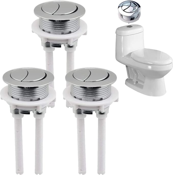 Drukknop voor Toilet Spoelknop Dual Flush Dual Systeem Cisternevervanging