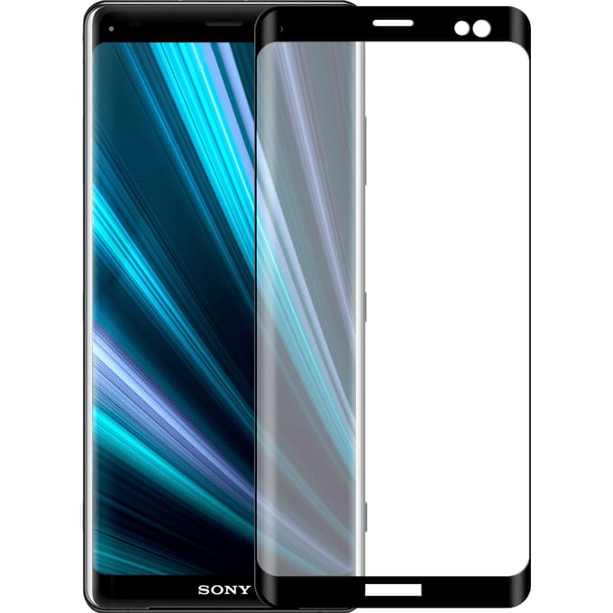 Sony Xperia XZ3 screenprotector gehard glas Edge to Edge