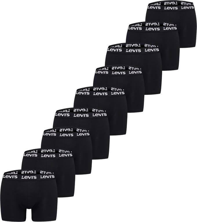 Pack of 9 men's Levis REPEAT LOGO BOXER boxer shorts underwear pants