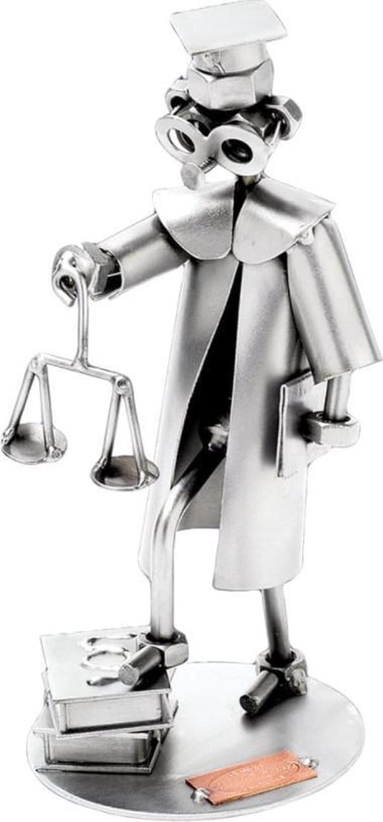 Hinz & Kunst smeedwerkfiguur beroep "advocaat"