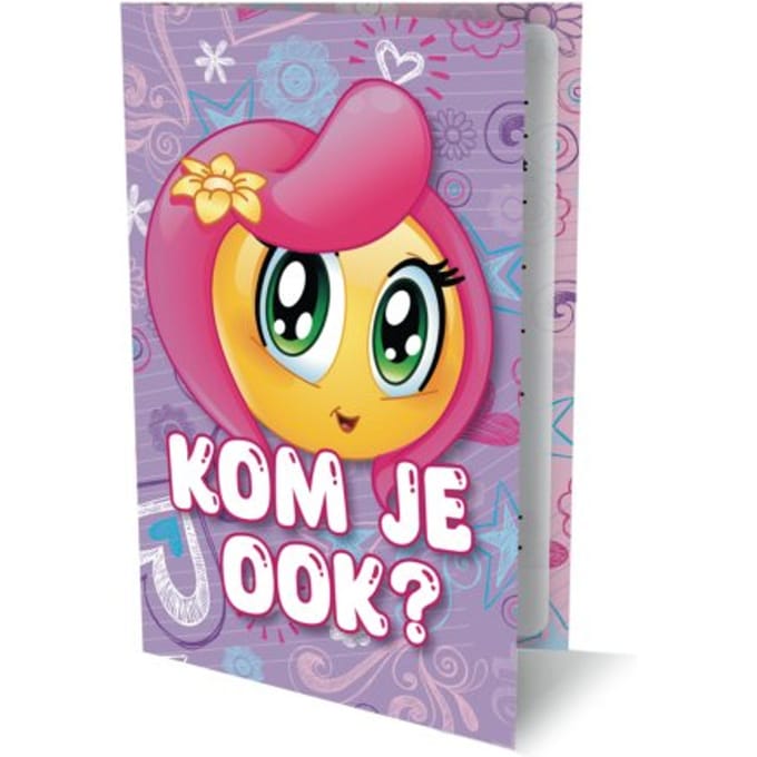 Girls - Uitnodiging Pk 947 - Set Van 6 - Interstat