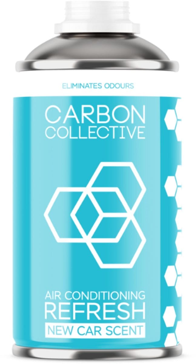 CARBON COLLECTIVE - Air Conditiong Refresh – Odor Eliminator – Geurbom – Cologne / New Car Scent – 57gr - New Car Scent