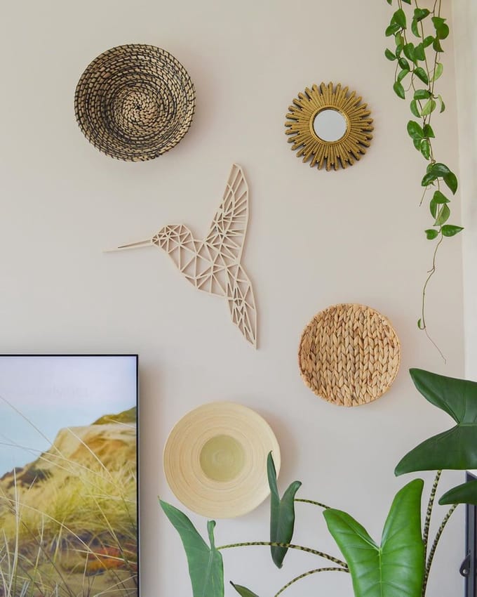 Fabryk Design kolibri, houtkleur