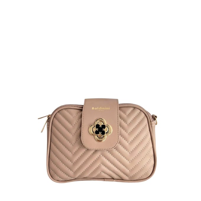 Baldinini Trend Beige PU Damenschoudertas