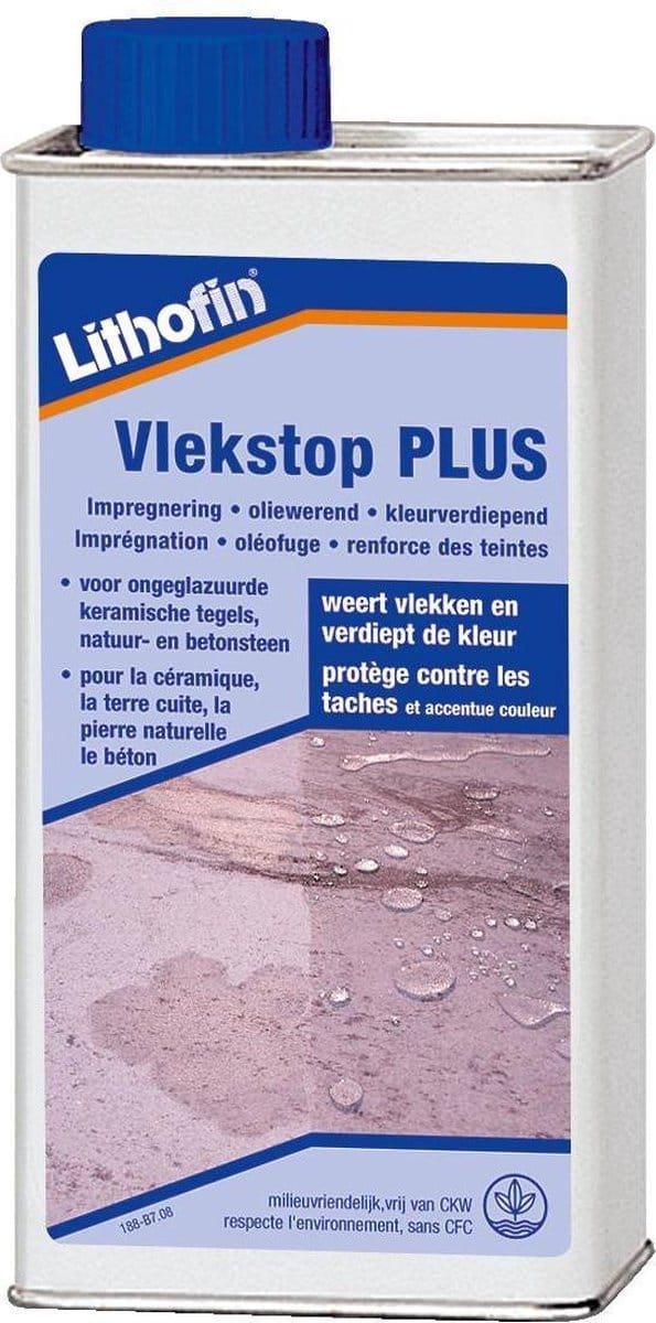 Vlekstop Plus - Vlekbescherming-kleurverdiepend - Lithofin - 250 ml