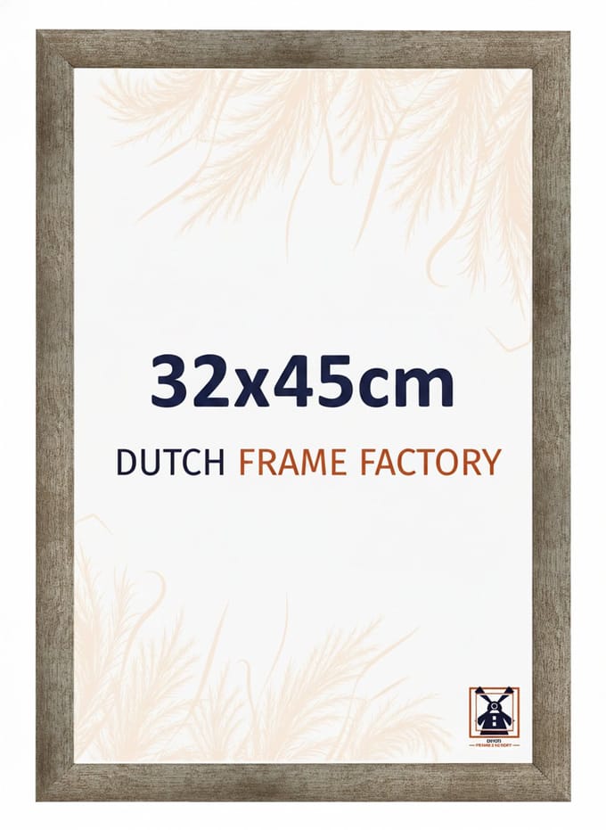 Fotolijst 33x48 cm - MDF - Metaal Vintage - Benno