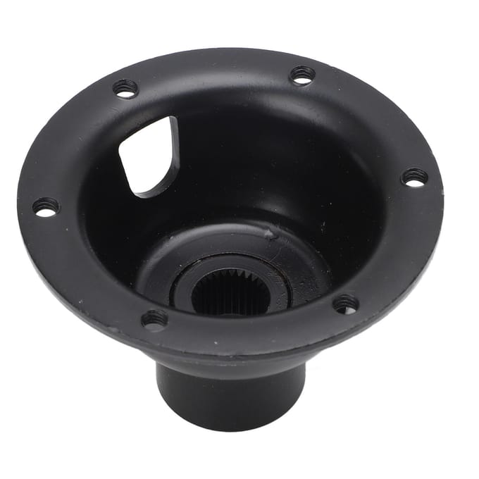 15mm 30T 6-gaats Stuurwiel Adapter Staallegering Stabiele Stuurprestaties voor het Ombouwen van Kart Elektrische Auto black
