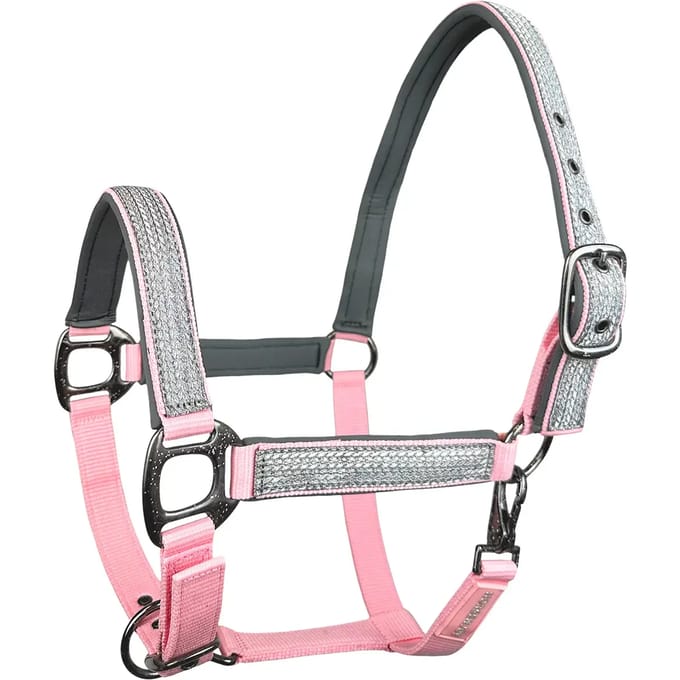 Nylon paardenhalster Horsenjoy Glow