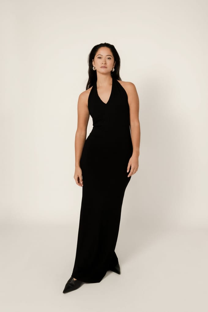 VIVEH Cecelia Black Größe: 34 | Maxikleider Outlet | Damen | Schwarz