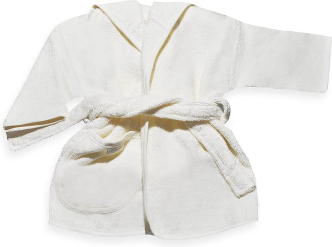 Funnies Badjas Junior Katoen Beige Maat 104/110