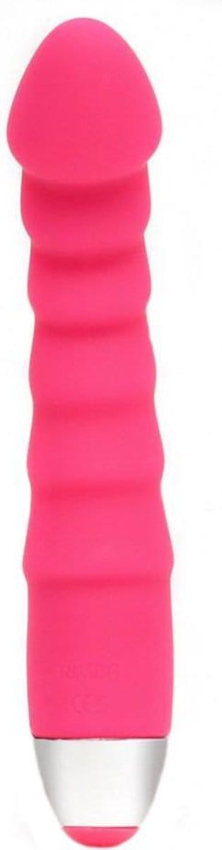 Rimba - Palma - Semi-Realistische Vibrator - Hot pink
