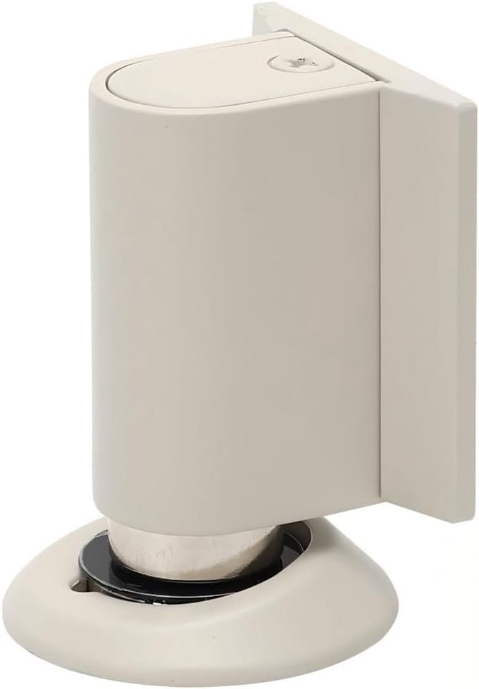 Deurstopper Metaal - Deurvanger Magnetisch - Deuren Open Houden - Dubbele Magneetkracht - Tot 22mm Verstelbaar - Wit