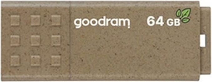 Goodram UME Serie - USB-stick - Eco Vriendelijk - 64GB - Bruin