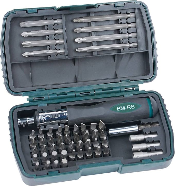 Brüder Mannesmann M29853 Bitset 53-delig Incl. bithouder