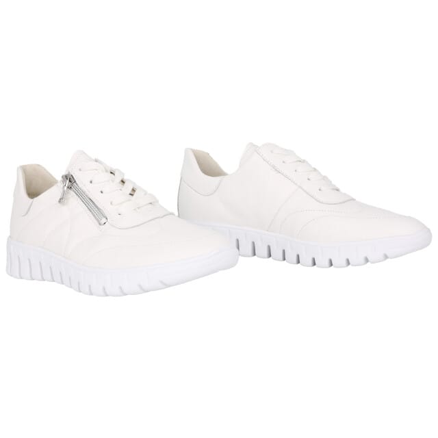 Waldläufer H-Birdy - dames sneaker - Wit - maat 38 (EU) 5 (UK)
