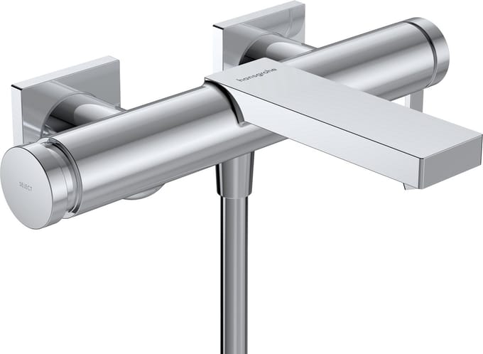 hansgrohe Tecturis E - Badmengkraan - Ééngreeps bediening - Chroom