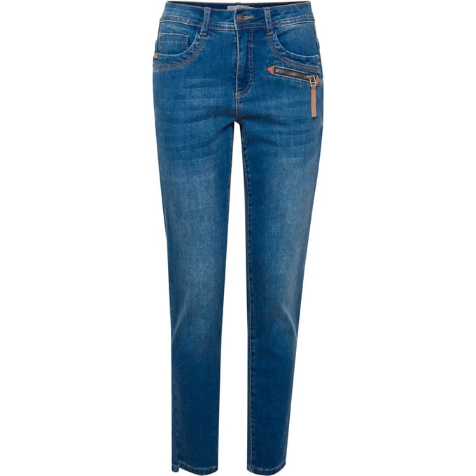 fransa - FRLISSI TESSA JE 1 ANK - Dames - Slim fit jeans