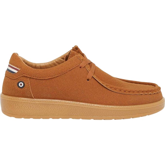 Lambretta Presley platte herensneakers (Tan)