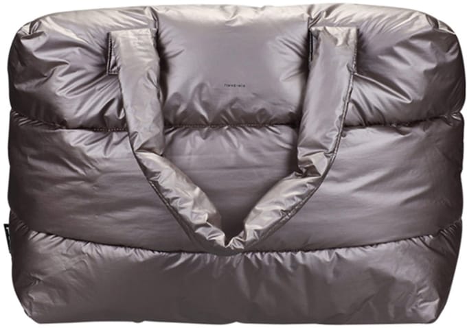 Tinne + Mia Big Puffy Weekend Bag Camill Greige Gold