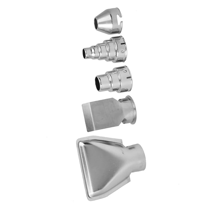 5 stuks set RVS Heteluchtpistool Mondstukken Heat Blower Accessoires