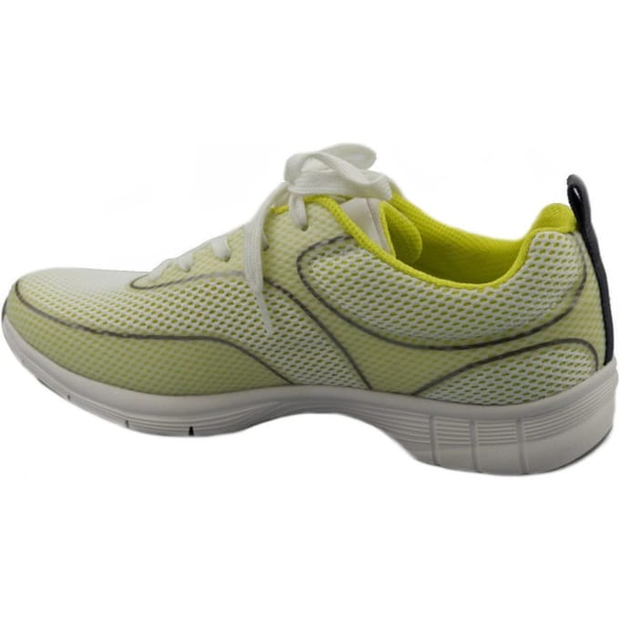 Gabor rollingsoft sensitive 64.353.41 - dames rollende wandelsneaker - Geel - maat 41 (EU) 7.5 (UK)