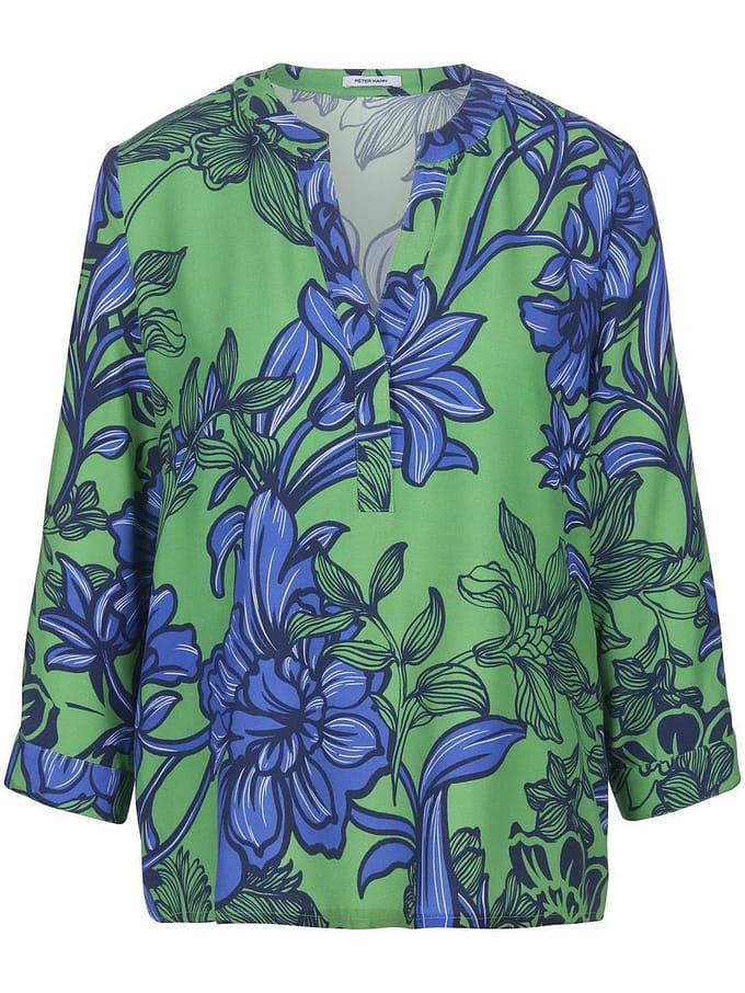 Blouse Van Peter Hahn groen