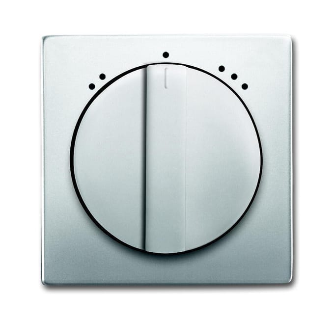 ABB Busch-Jaeger Pure Roestvrij Staal Schakelelement/Centrale Plaat - 2CKA001710A3771